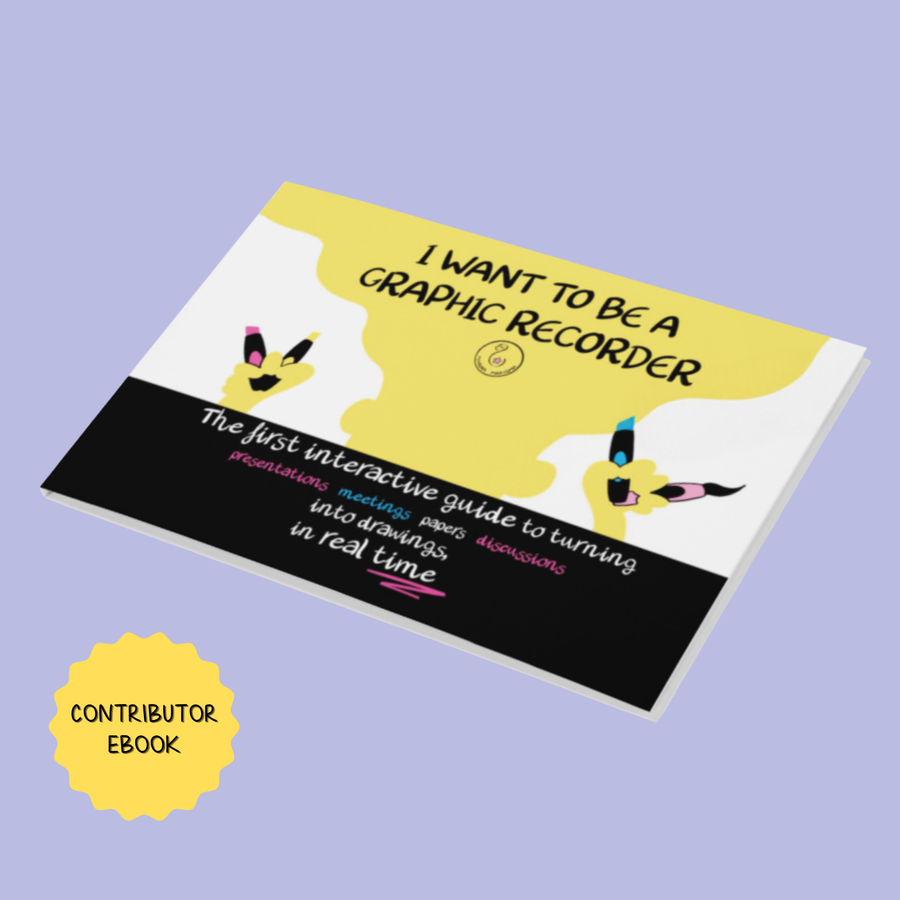 I want to be a Graphic Recorder eBook by Marina Marisma