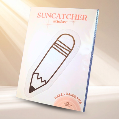Pencil Suncatcher Sticker