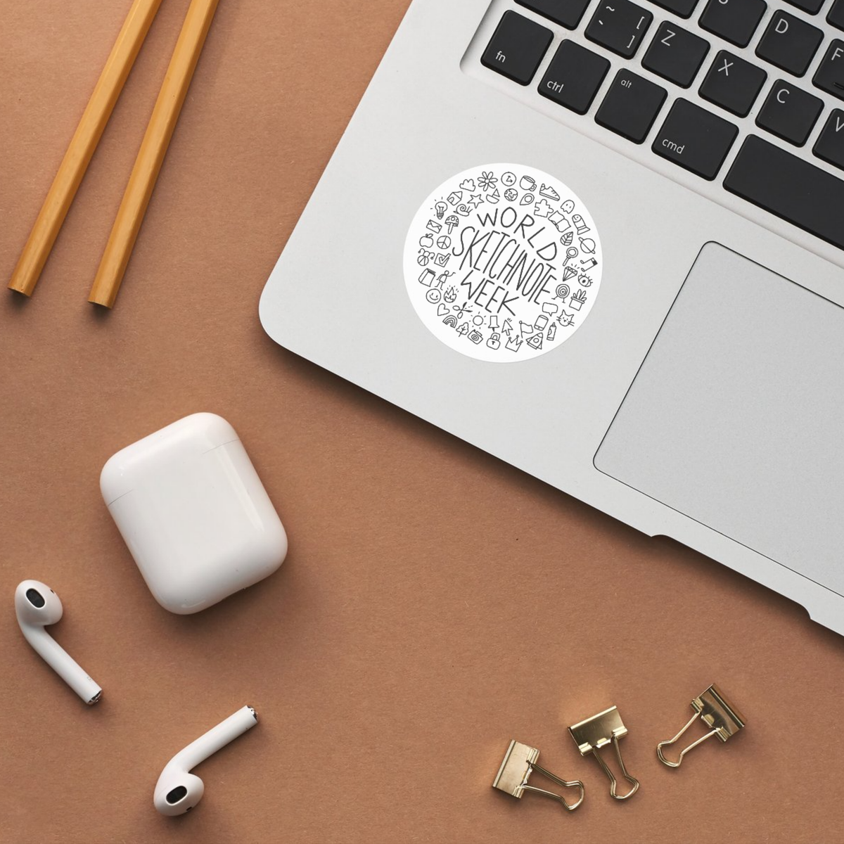 World Sketchnote Week Logo sticker
