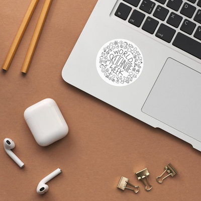 World Sketchnote Week Logo sticker