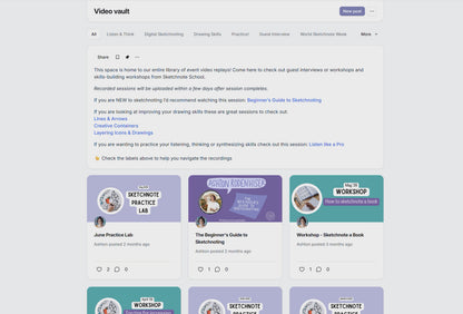 Sketchnote School Classroom All Access!